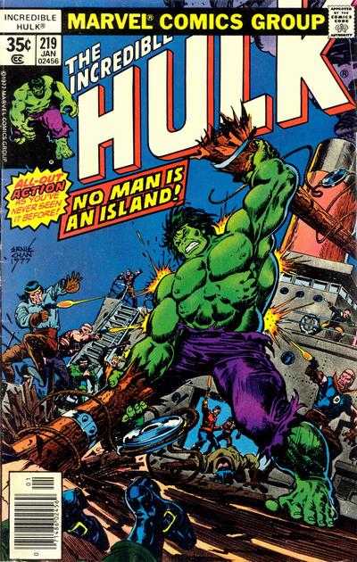 The Incredible Hulk #219 (1978) Comic Books Incredible Hulk