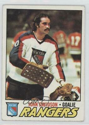 John Davidson #28 Hockey Cards 1977 Topps
