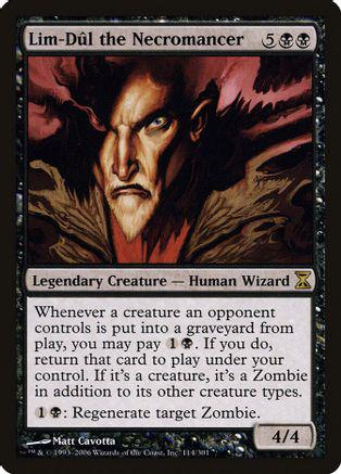 Lim-Dul the Necromancer Magic Time Spiral