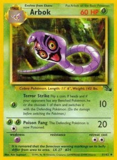 Arbok #31 Cover Art