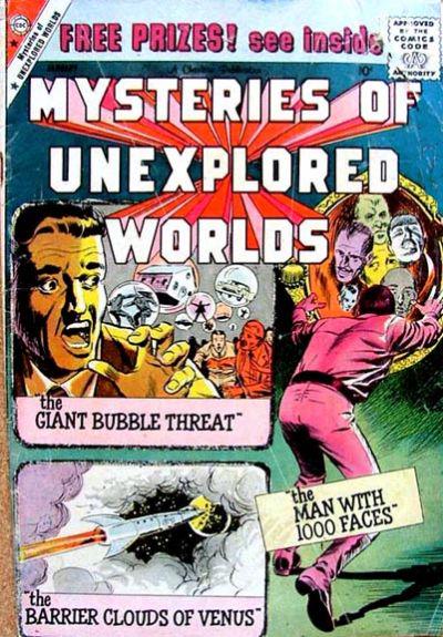 Mysteries of Unexplored Worlds #16 (1960) Comic Books Mysteries of Unexplored Worlds