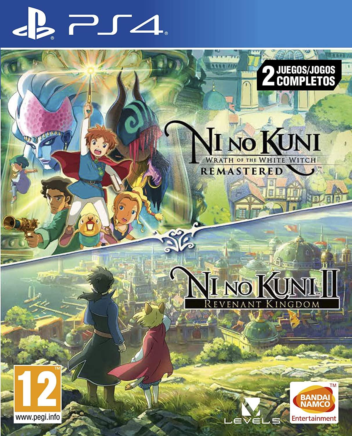 Ni No Kuni Remastered & Ni No Kuni II Compilation PAL Playstation 4