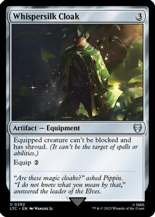 Whispersilk Cloak #292 Magic Lord of the Rings Commander