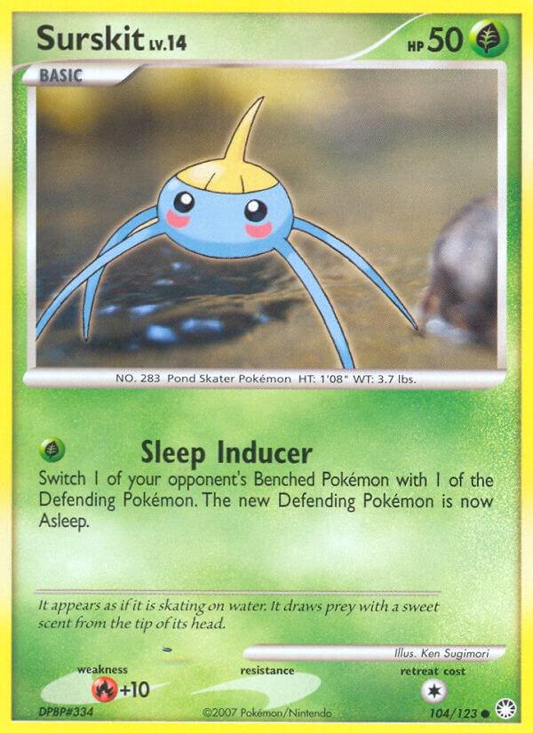 Surskit #104 Pokemon Mysterious Treasures