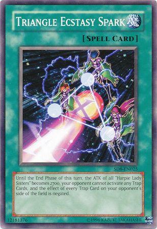 Triangle Ecstasy Spark SD8-EN025 YuGiOh Structure Deck: Lord of the Storm