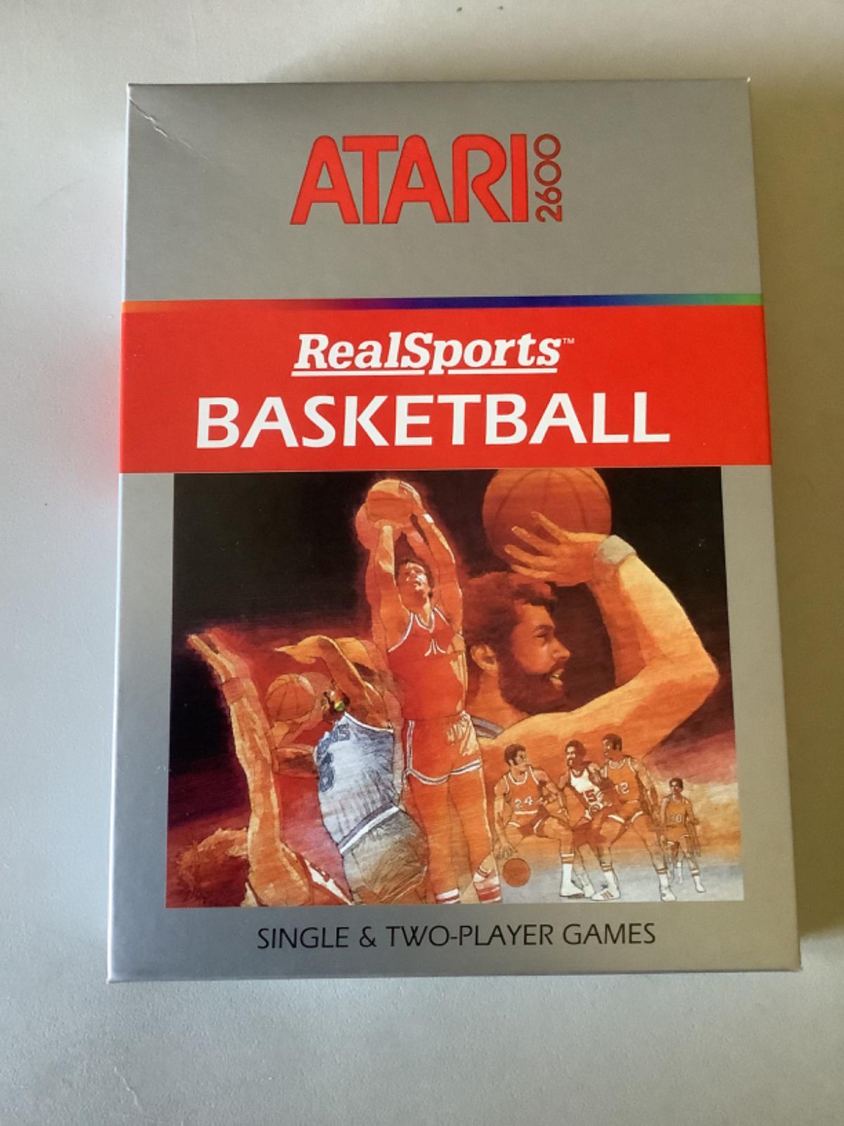 Realsports Basketball Atari 2600