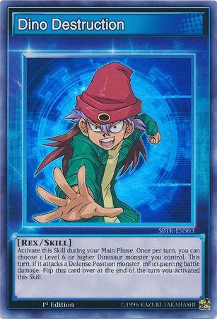 Dino Destruction SBTK-ENS03 YuGiOh Speed Duel: Trials of the Kingdom