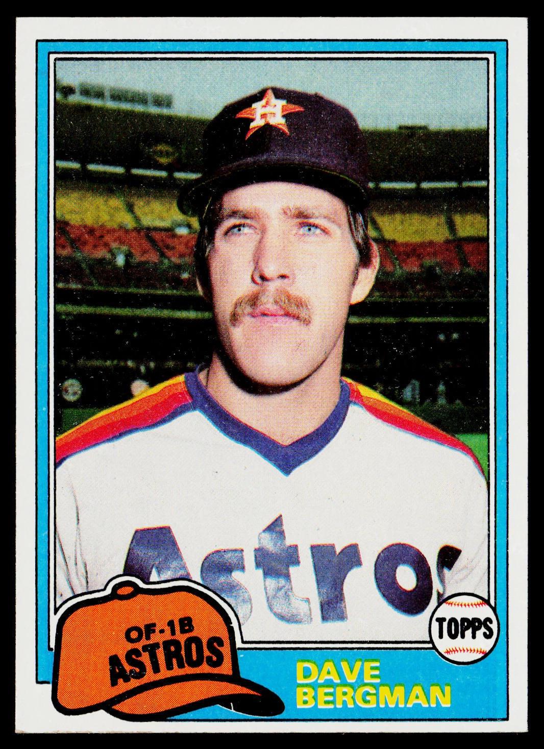 Dave Bergman (1981 Topps)