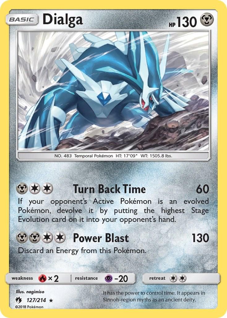 Dialga #127 Pokemon Lost Thunder