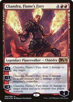 Chandra, Flame's Fury Magic Core Set 2020