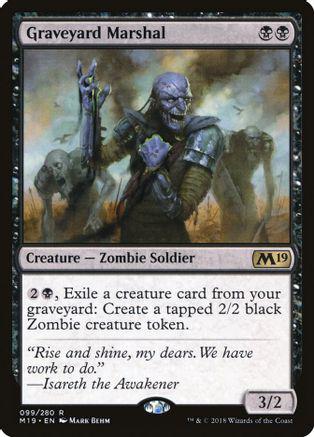 Graveyard Marshal Magic Core Set 2019