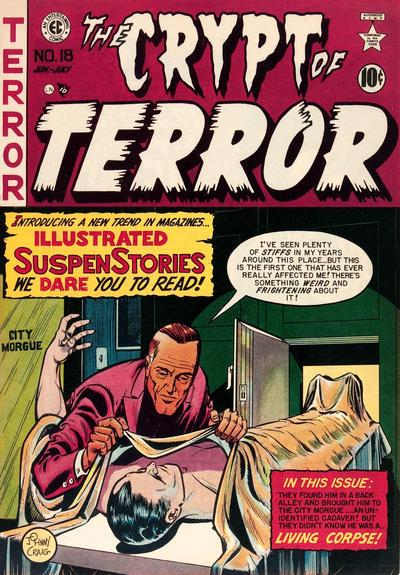 The Crypt of Terror #18 (1950) Comic Books The Crypt of Terror