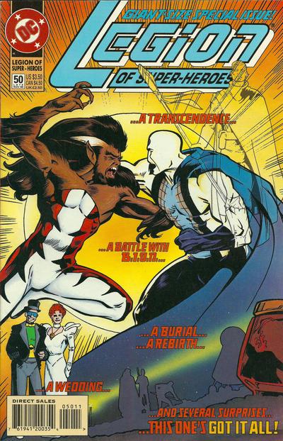 Legion of Super-Heroes #50 (1993) Comic Books Legion of Super-Heroes