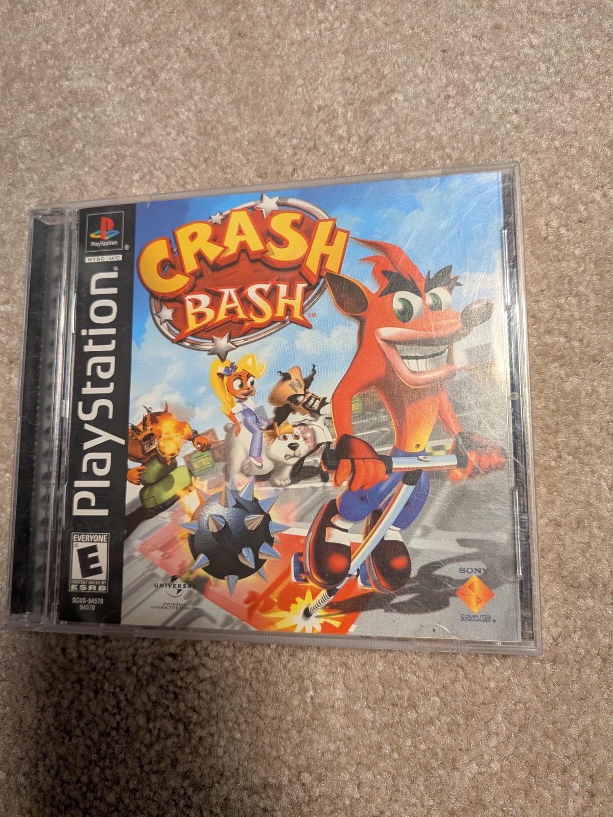 Crash Bash | Item, Box, and Manual | Playstation