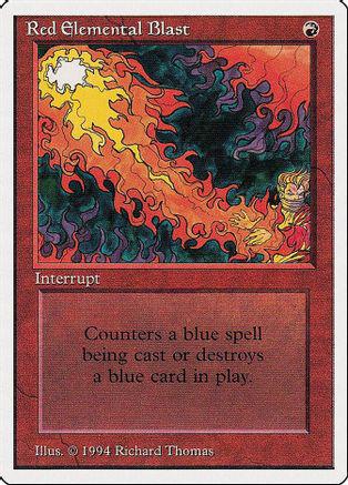 Red Elemental Blast Magic Summer Edition