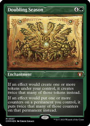 Doubling Season #557 Magic Commander Masters