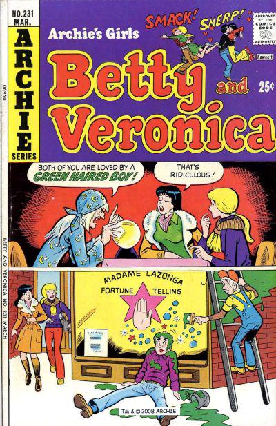 Archie's Girls Betty and Veronica #231 (1975) Comic Books Archie's Girls Betty and Veronica