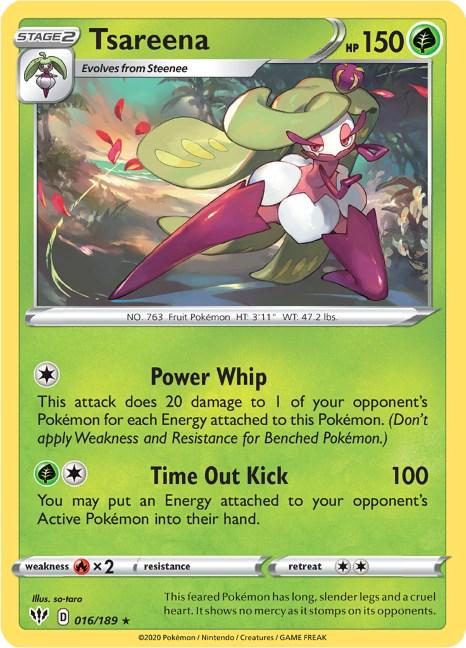 Tsareena #16 Pokemon Darkness Ablaze