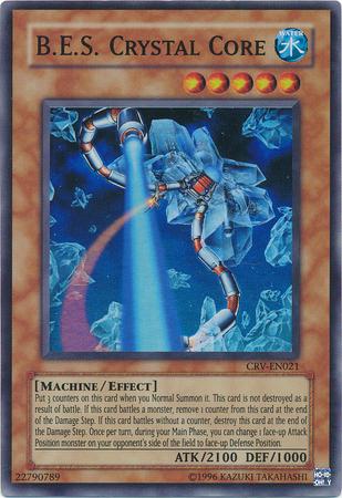 B.E.S. Crystal Core CRV-EN021 YuGiOh Cybernetic Revolution