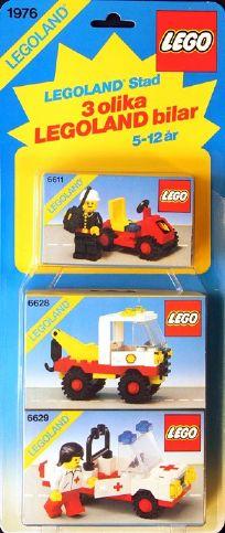 Town 3-Pack #1976 LEGO Town