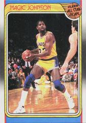 Magic Johnson #123 Basketball Cards 1988 Fleer Prices