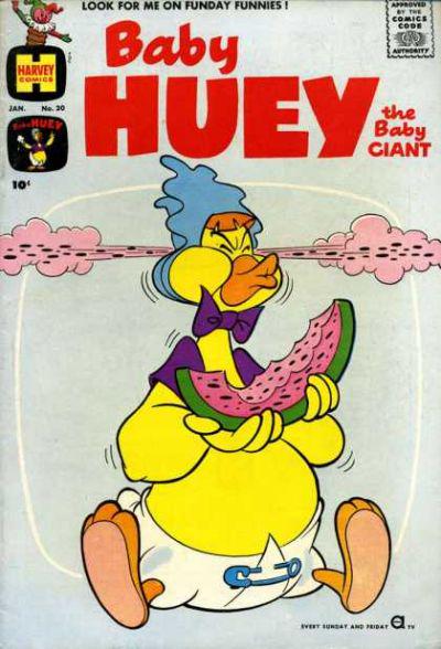 Baby Huey, the Baby Giant #30 (1961) Comic Books Baby Huey, the Baby Giant
