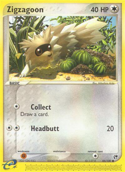 Zigzagoon #85 Pokemon Sandstorm