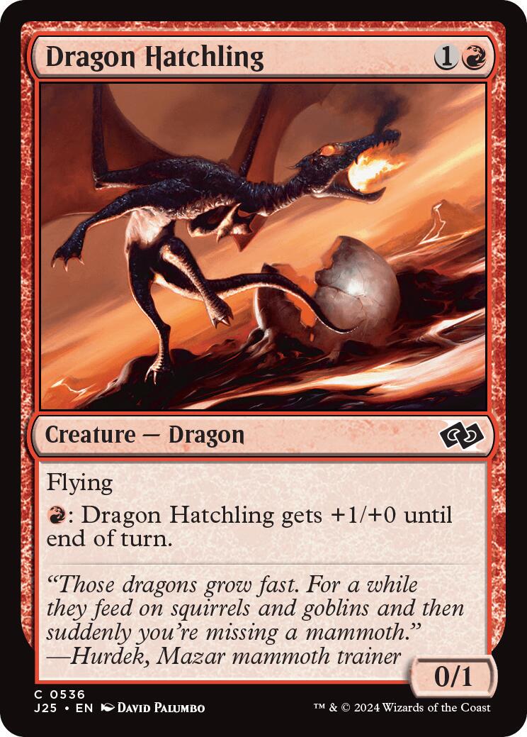Dragon Hatchling (Magic Foundations Jumpstart)