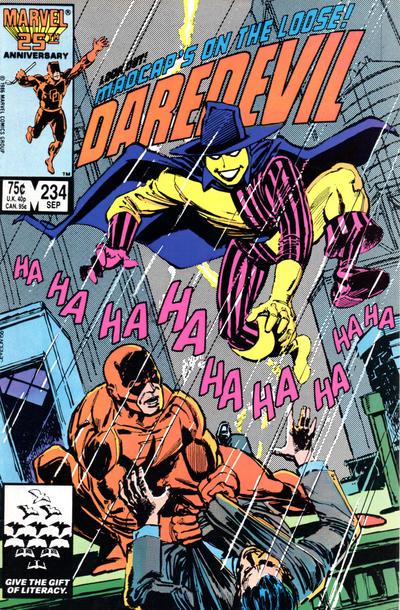Daredevil #234 (1986) Comic Books Daredevil