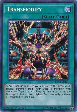 Transmodify MP14-EN106 YuGiOh 2014 Mega-Tin Mega Pack