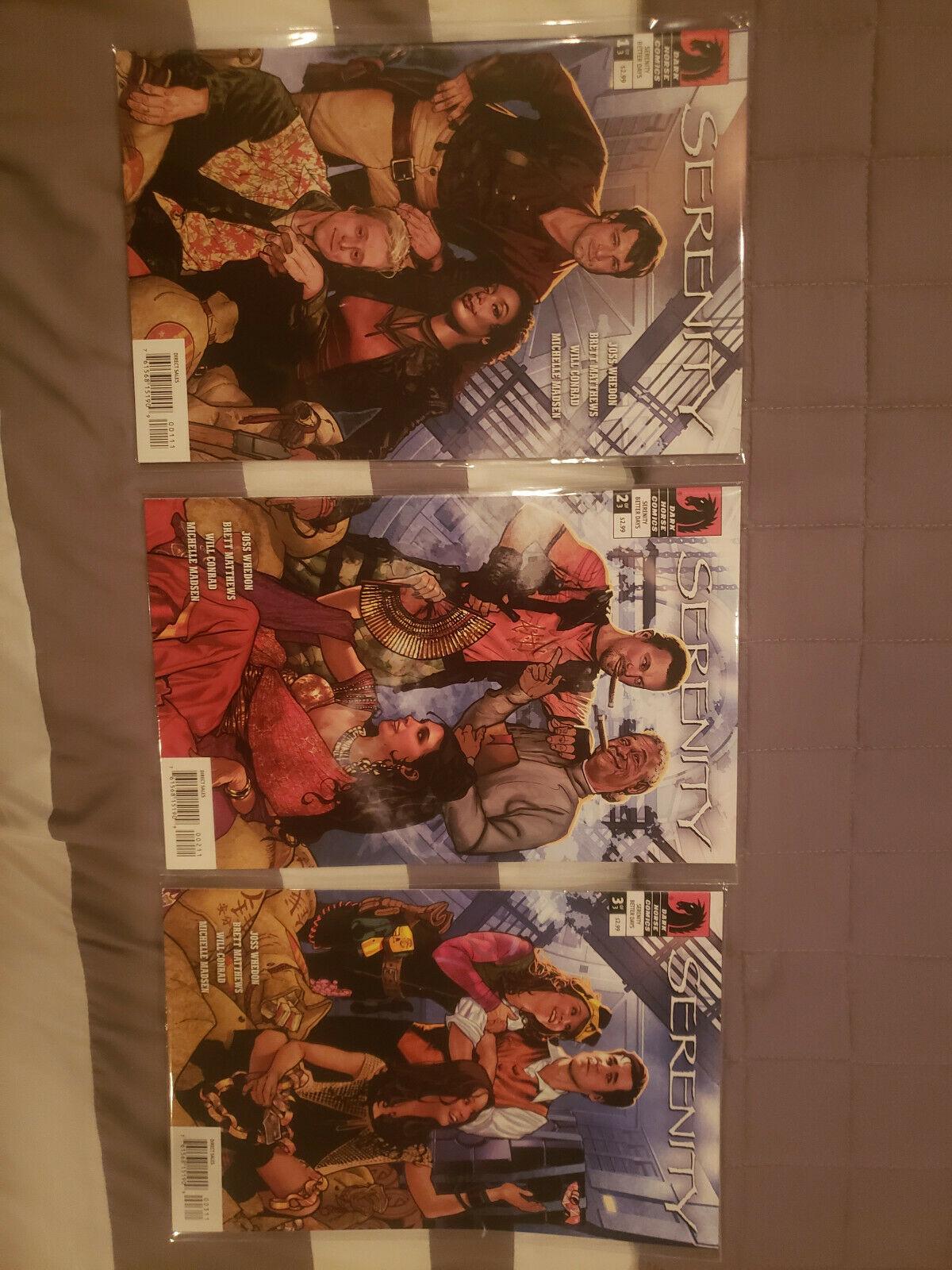 Serenity Better Days #1 (2008) Comic Books Serenity Better Days