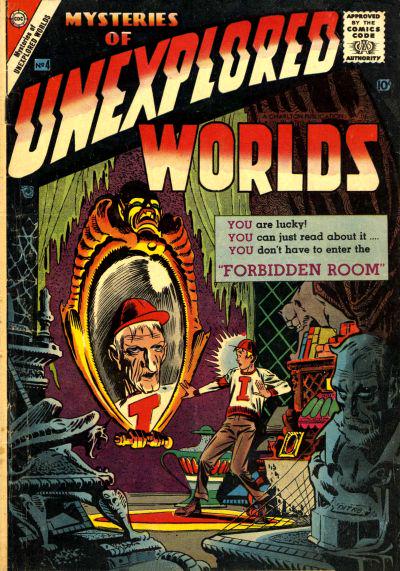 Mysteries of Unexplored Worlds #4 (1957) Comic Books Mysteries of Unexplored Worlds