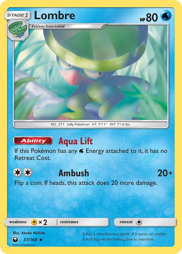 Lombre #37 Pokemon Celestial Storm