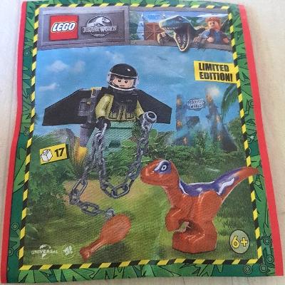 Ranger with Jet Pack and Raptor #122332 LEGO Jurassic World