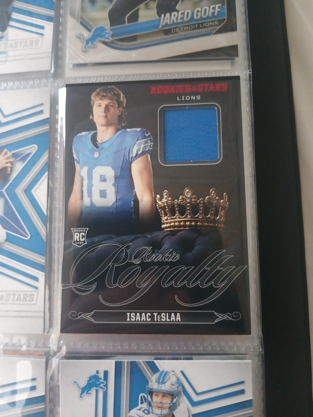 Isaac Tesla Rookie Card Isaac TeSlaa #10 Prices | 2025 Panini Rookies & Stars Rookie Royalty ...