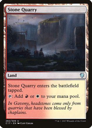 Stone Quarry Magic Commander 2017