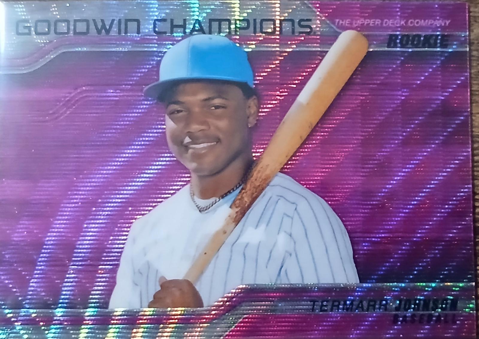 Termarr Johnson #P74 2023 Upper Deck Goodwin Champions Platinum Basketball