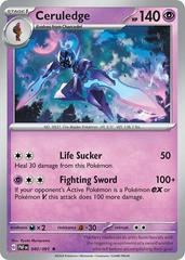 Ceruledge #40 Pokemon Paldean Fates Prices