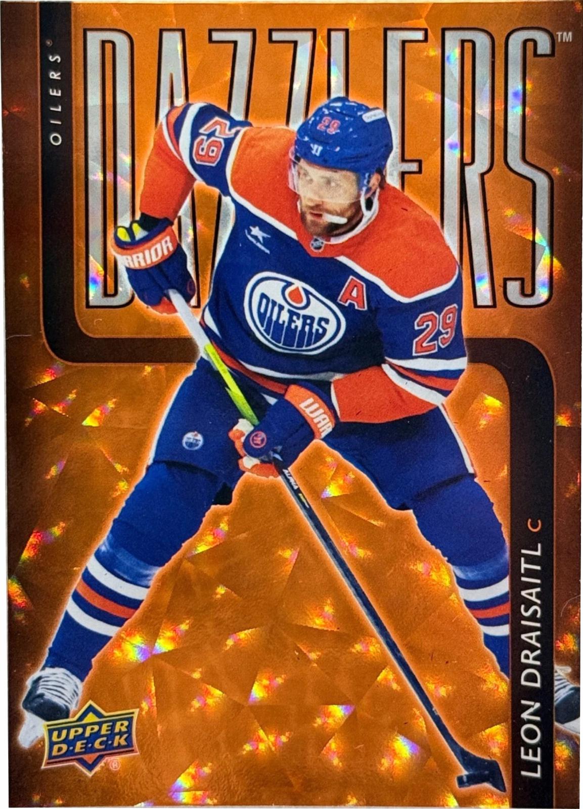 Leon Draisaitl [Orange] #DZ-1 Prices | 2025 Upper Deck Dazzlers