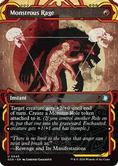 Monstrous Rage [Foil] #45