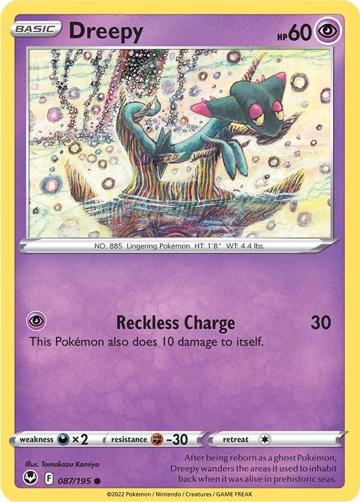 Dreepy #87 Pokemon Silver Tempest