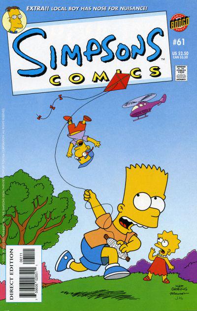 Simpsons Comics #61 (2001) Comic Books Simpsons Comics