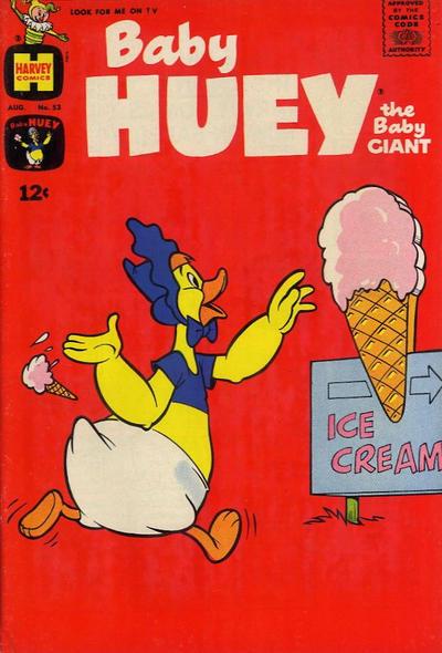 Baby Huey, the Baby Giant #53 (1963) Comic Books Baby Huey, the Baby Giant