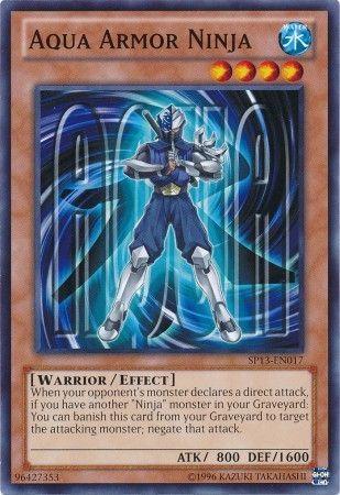 Aqua Armor Ninja SP13-EN017 YuGiOh Star Pack 2013