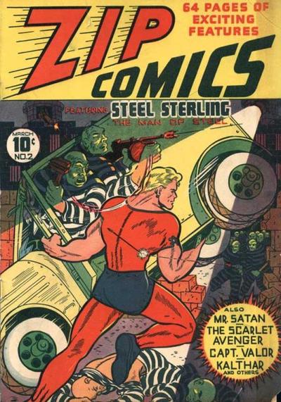 Zip Comics #2 (1940) Comic Books Zip Comics