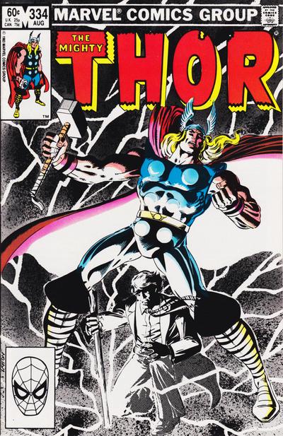 Thor #334 (1983) Comic Books Thor