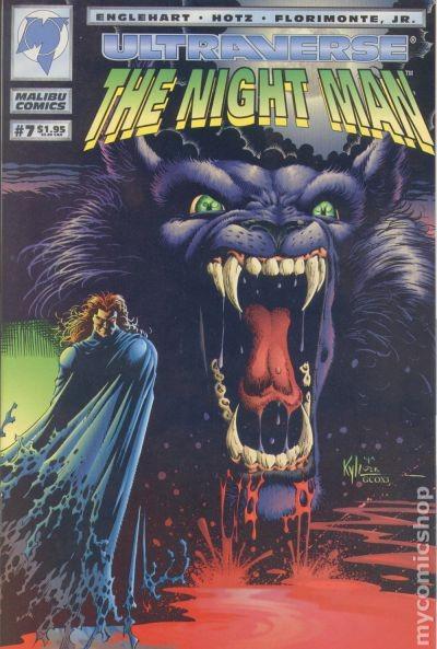 Ultraverse: The Night Man #7 (1994) Comic Books Ultraverse: The Night Man