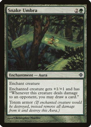 Snake Umbra Magic Rise of the Eldrazi
