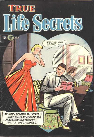 True Life Secrets #11 (1953) Comic Books True Life Secrets