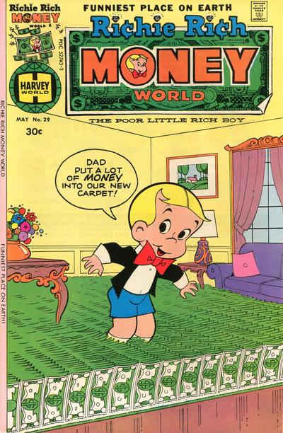 Richie Rich Money World #29 (1977) Comic Books Richie Rich Money World